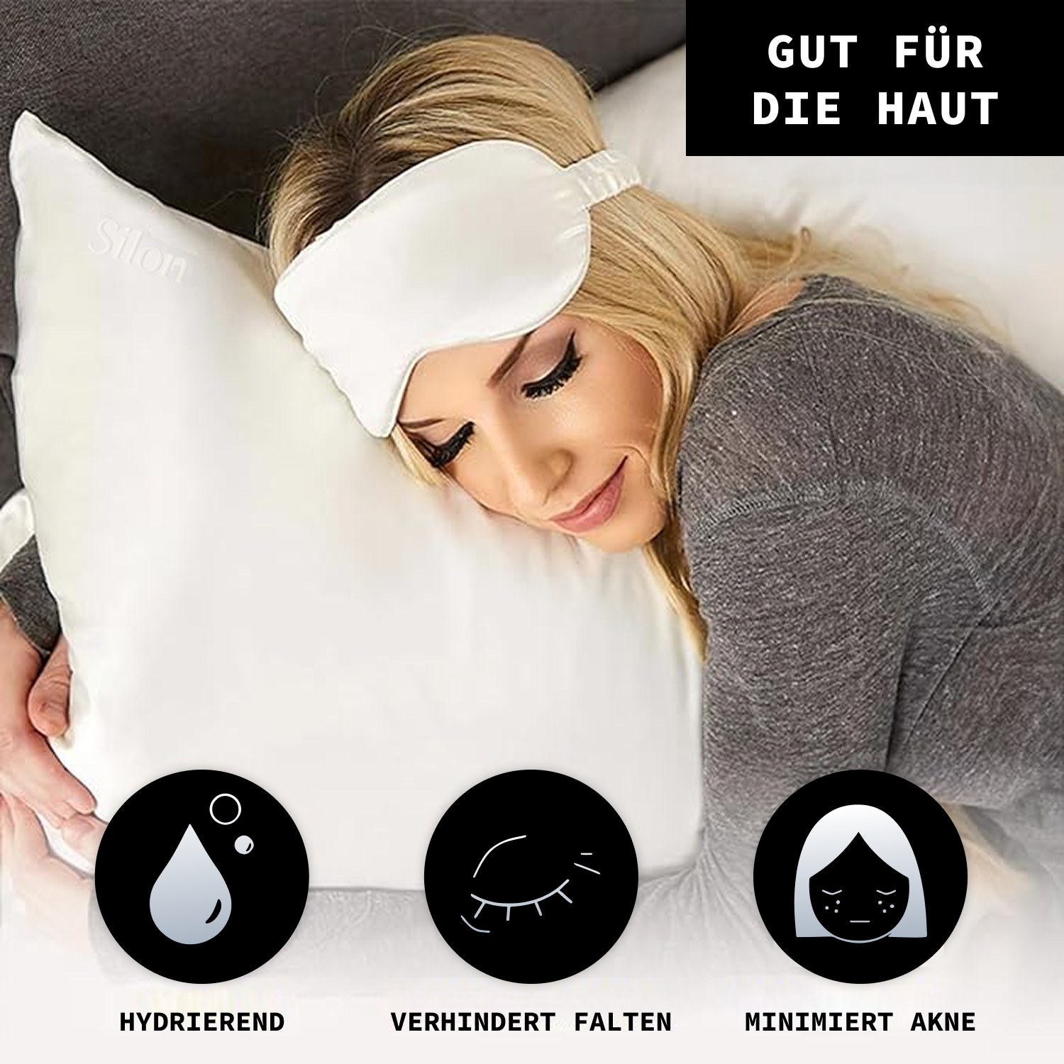 PureSilk™ Kissenbezug - Gold